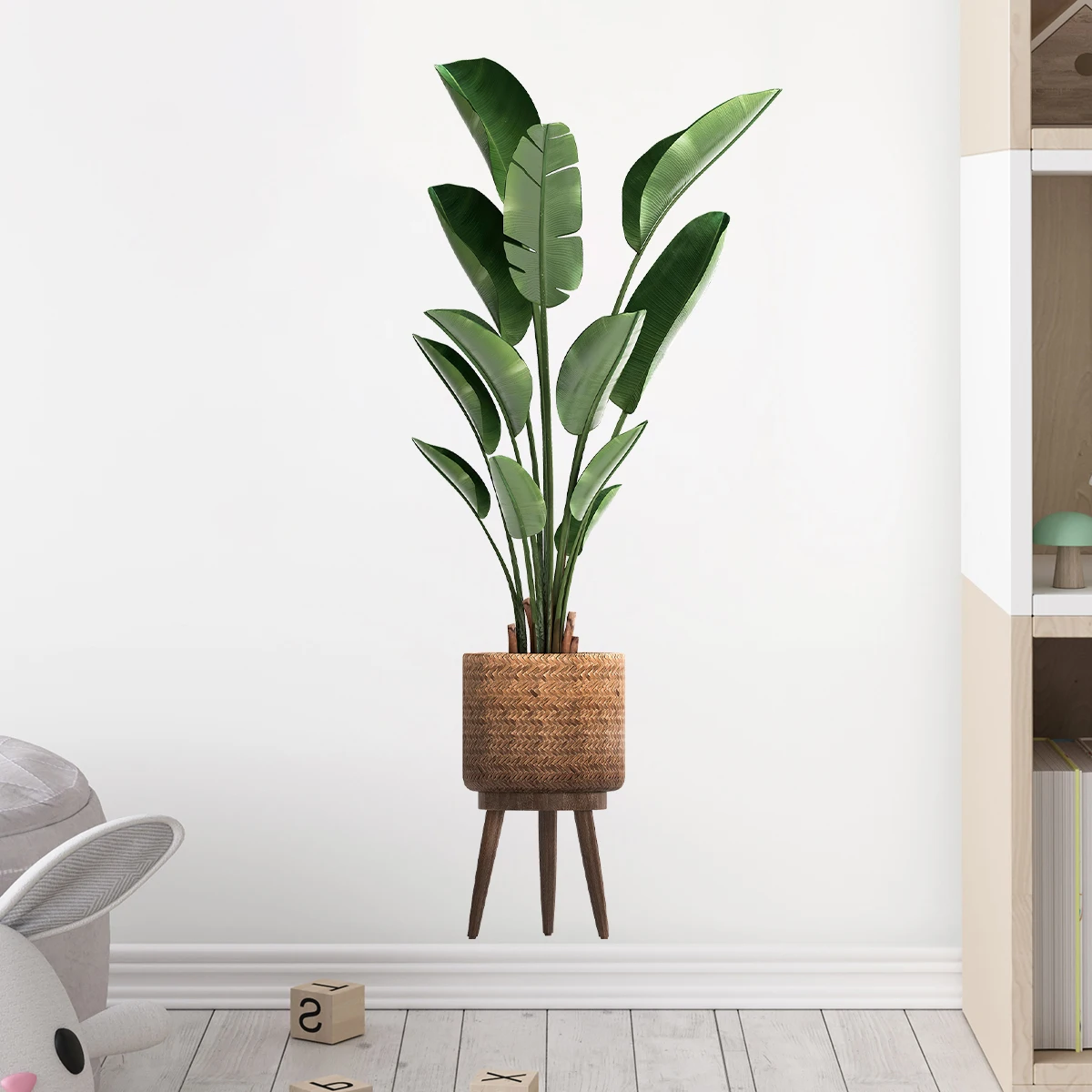 シミュレーション緑の植物観賞用鉢植えウォールステッカーリビン - Home Office Layout のレビューと価格