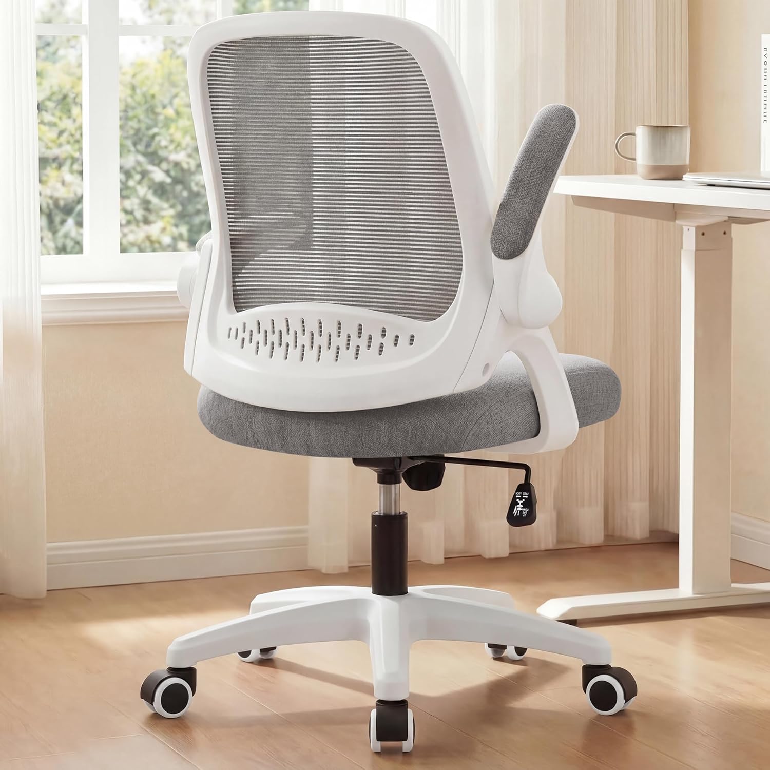 人間工学に基づいたメッシュオフィスチェア、ランバーサポート付 - Ergonomic Office Chair のレビューと価格