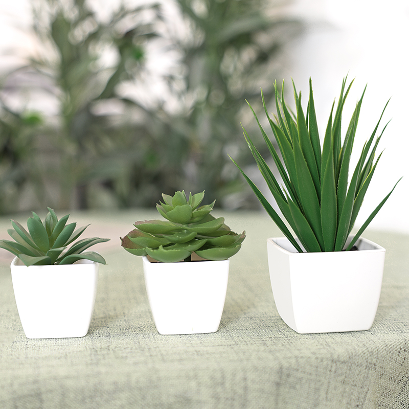 人工緑の植物盆栽,家庭,レストラン,オフィス,デスク,窓の装 - Home Office Layout のレビューと価格