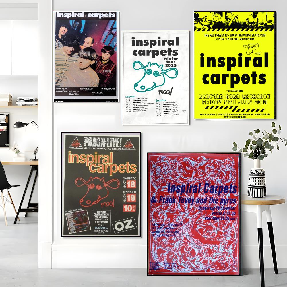 バンド「I-Inspiral Carpets」の絵画、書道作 - Home Office Room Inspiration のレビューと価格