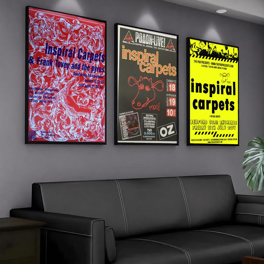 バンド「I-Inspiral Carpets」の絵画、書道作 - Home Office Room Inspiration のレビューと価格