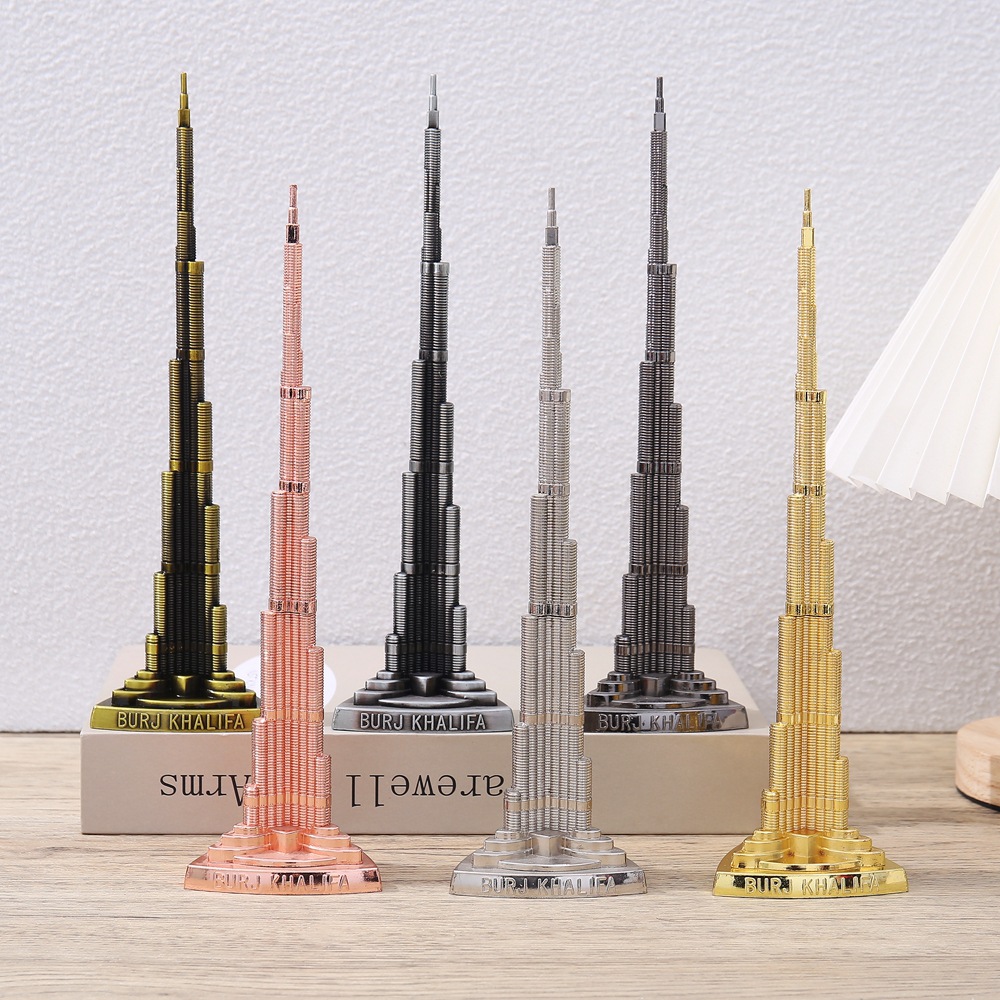 ドバイ・ブルジュ・ハリファの装飾品 世界のランドマーク 建築 - Home Office Dubai のレビューと価格