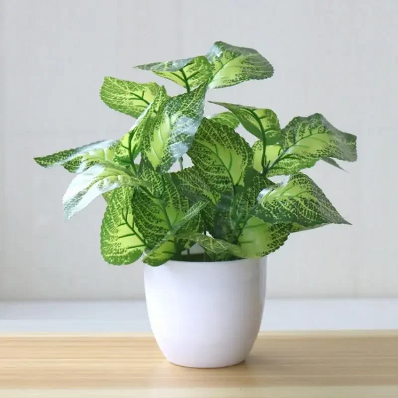 人工観葉植物、盆栽、造花、家庭用装飾品、植木鉢、オフィス装飾 - Home Office Layout のレビューと価格